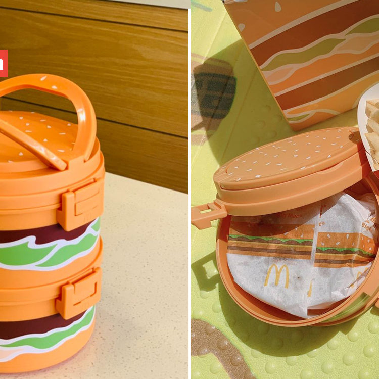 Big Mac McDonald's Korea Has Big Mac Dabao Containers That Keep Your