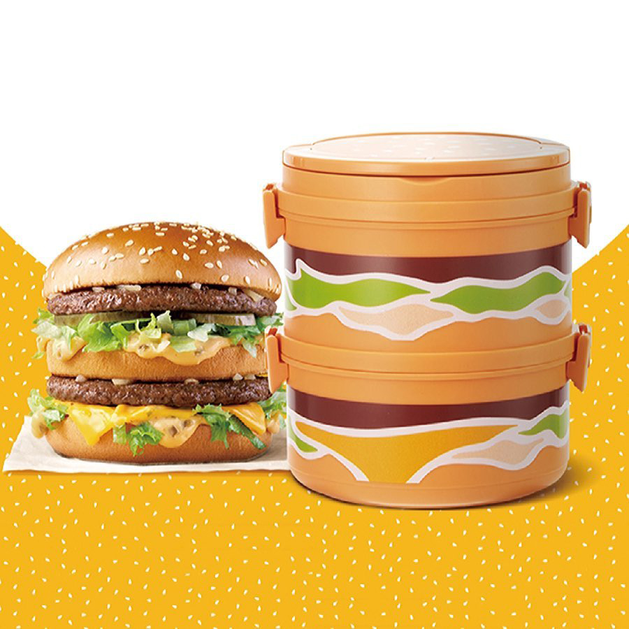 Big Mac dabao containers 1