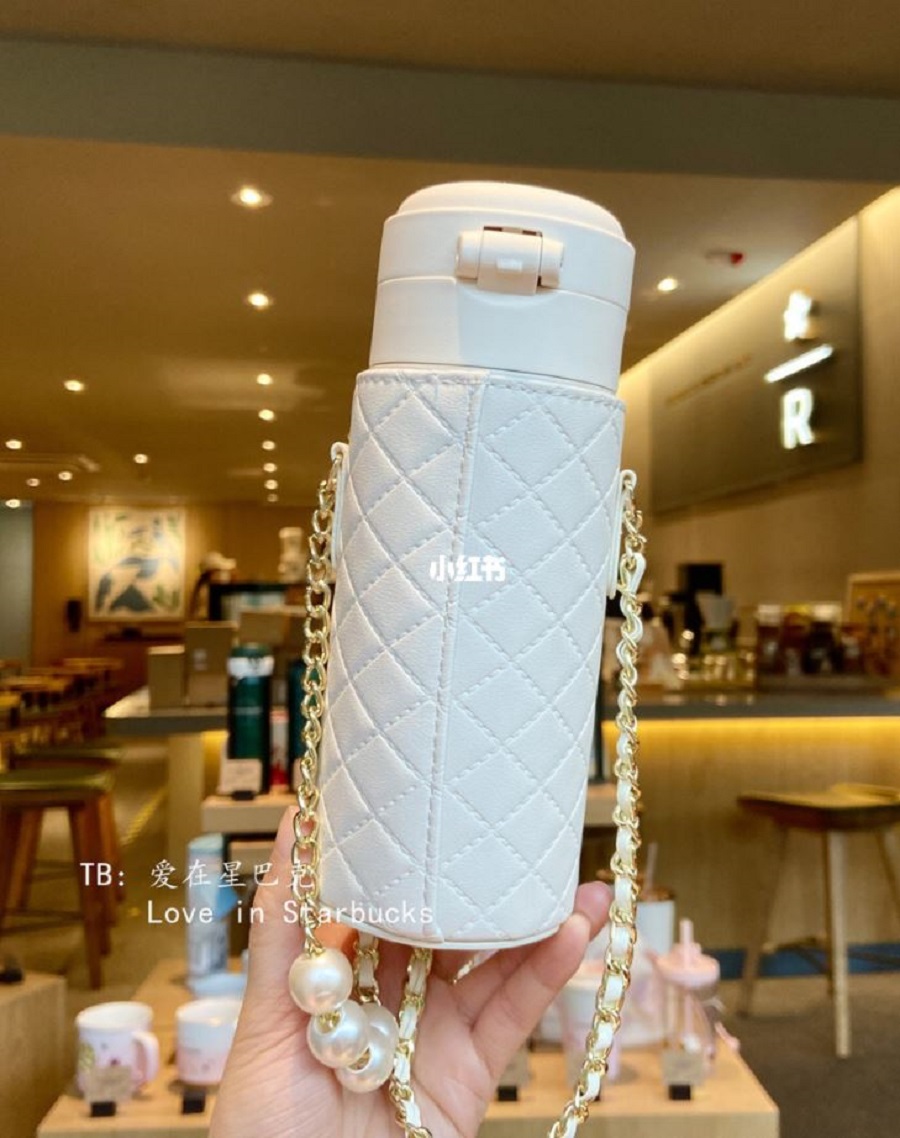 Starbucks Chanel Style Chain Tumbler with Cup Sleeve – Ann Ann
