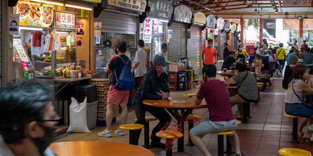 Clear Your Trays When You Dine In At Hawker Centres From 21 Jun