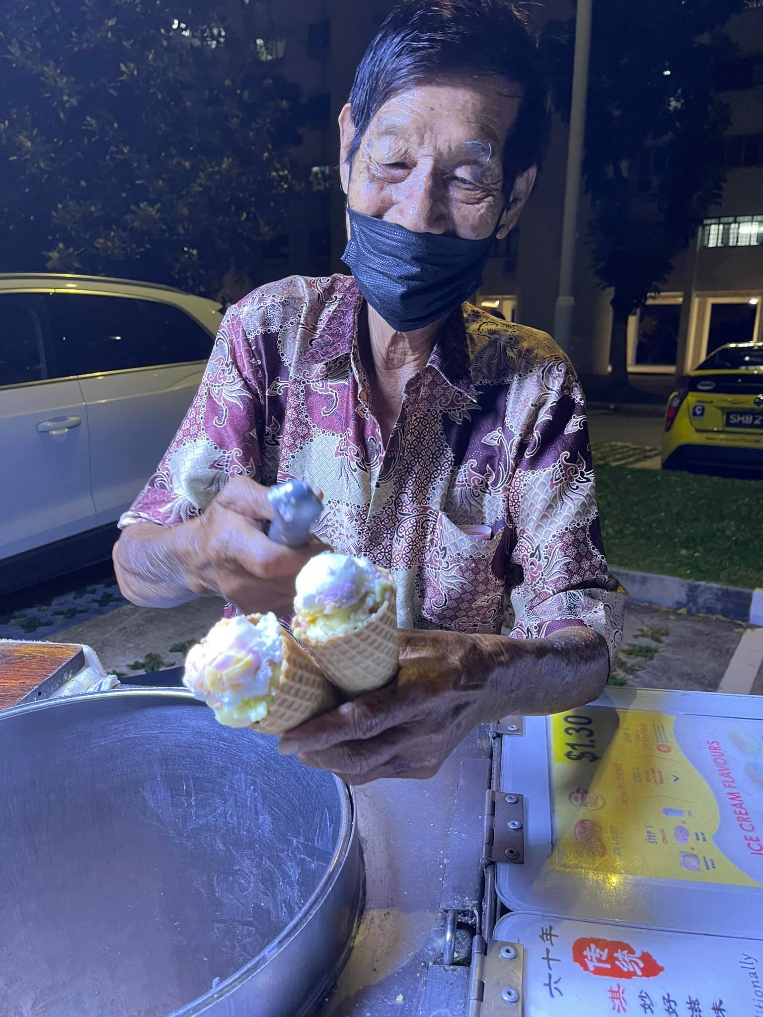 Hougang ice cream uncle