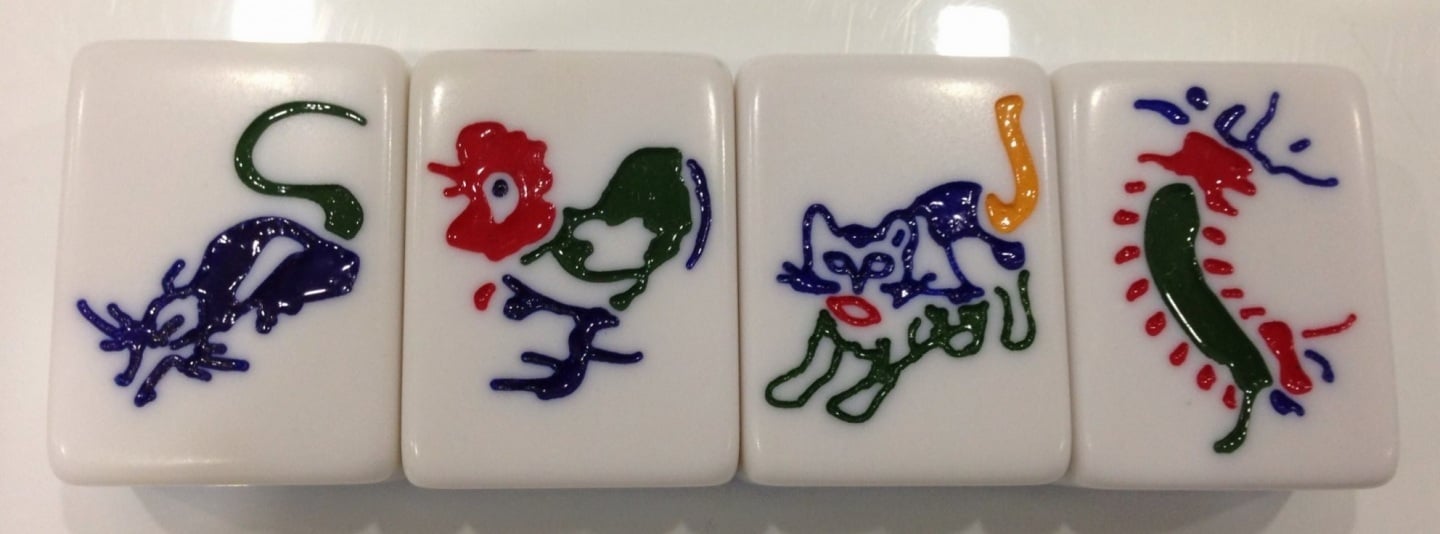 S'Pore Mahjong Kakis Draw Animal Tiles Using Markers, Netizens Praise Their  Creative Improvisation