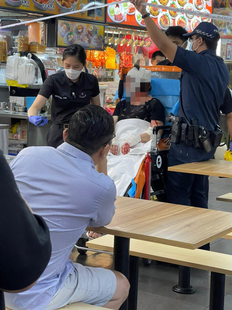 Man Attacks Woman With Knife At Bukit Batok Kopitiam, Gets 18 Months' Jail