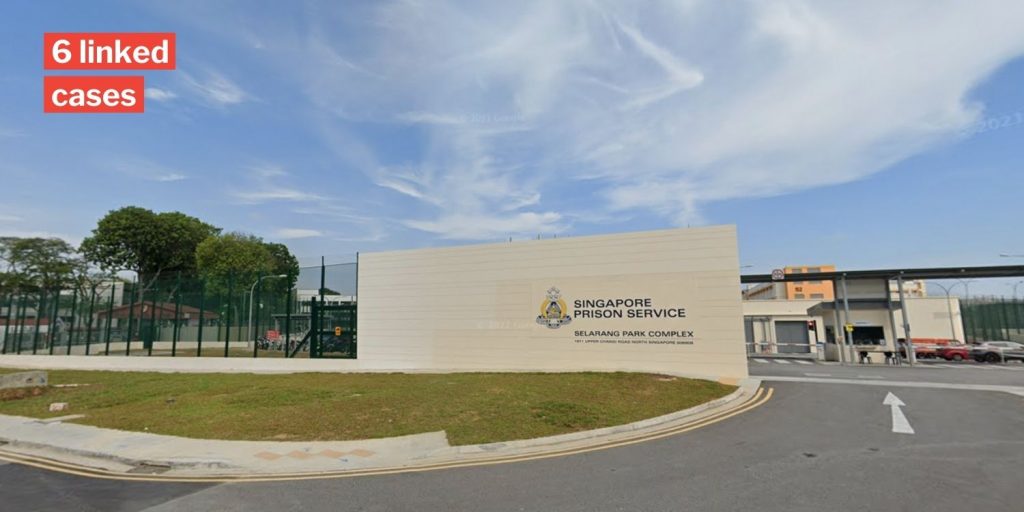 8 New Covid-19 Clusters On 31 Jul Include Selarang Park Complex Prison Site