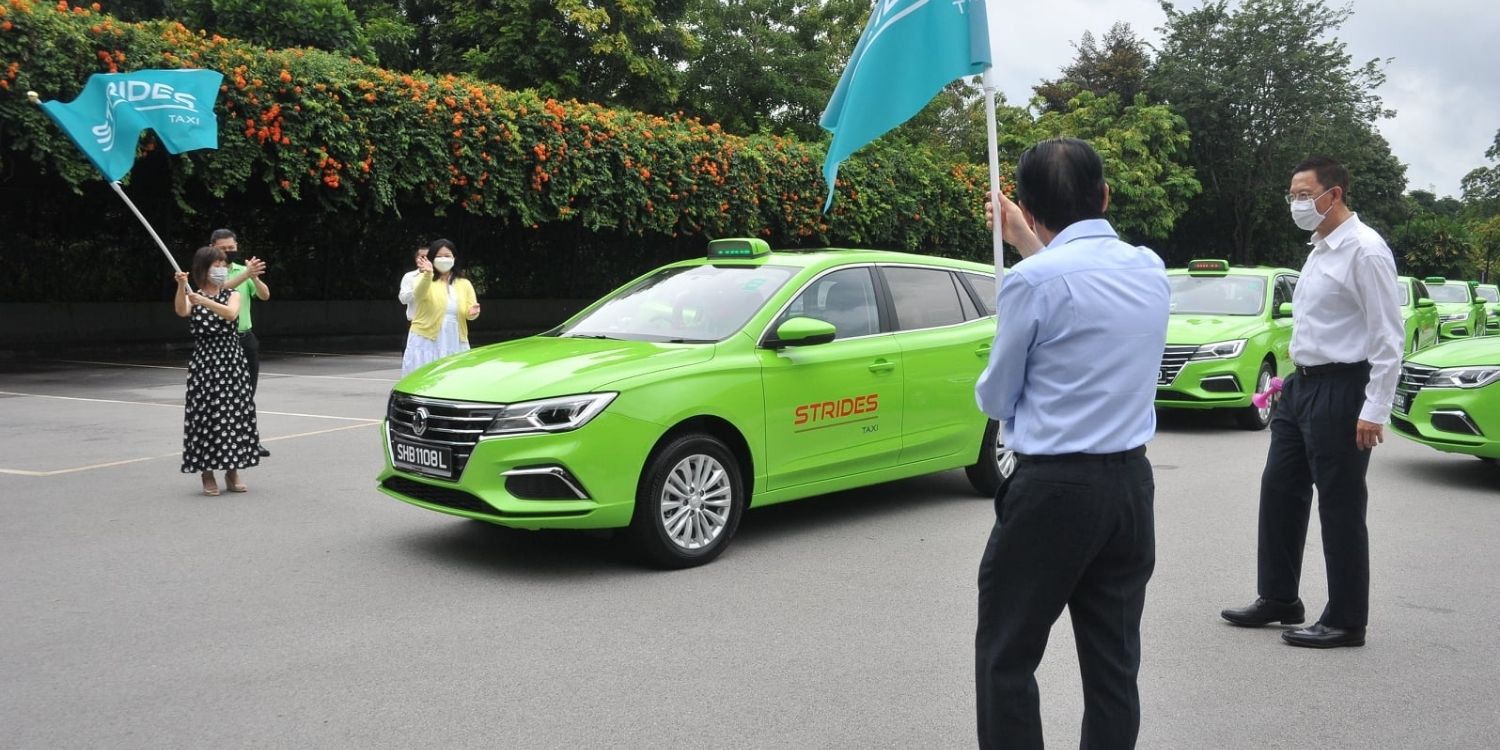 15 Fully Electric Taxis Take To Spore Streets Will Save Drivers 300