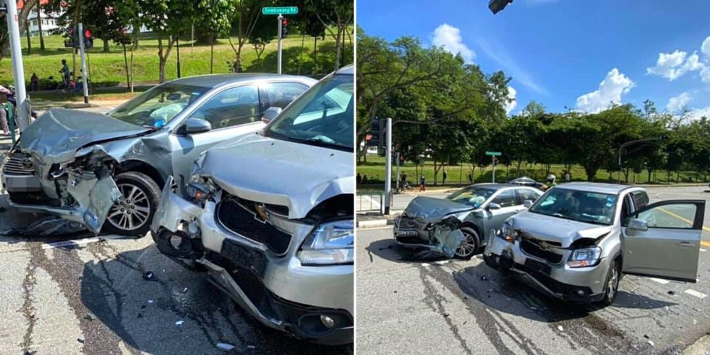 Sembawang Car Crash Leaves Driver With Multiple Injuries, He Appeals 