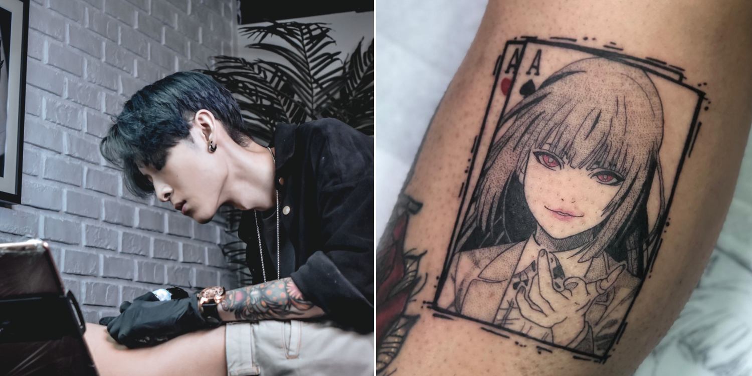 S'porean Opens Anime Tattoo Studio At 19, Inks Gorgeous Characters To  Escape A Broken Home