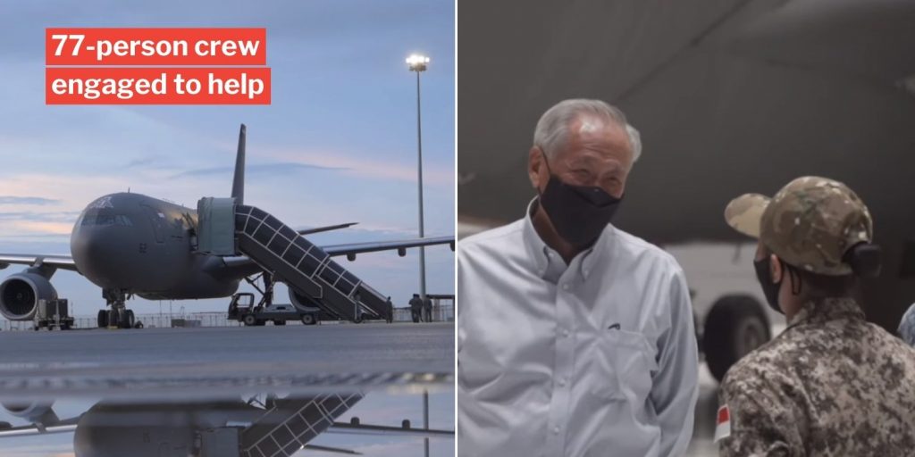 SAF & RSAF Send Crew To Aid Afghanistan Evacuation Efforts, S’poreans ...