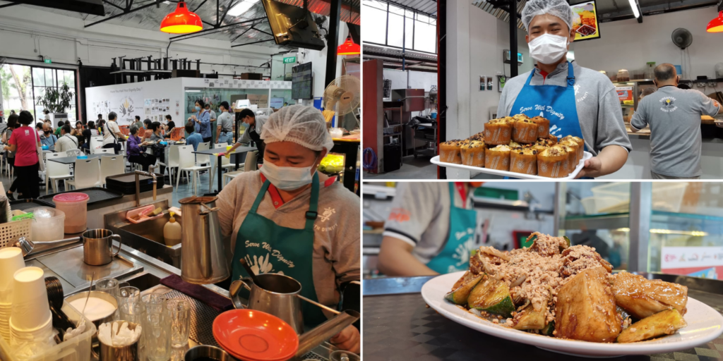 Dignity Kitchen In Boon Keng Employs DifferentlyAbled Staff, Serves