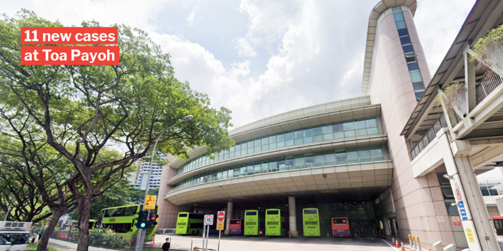 Bus Interchange Clusters Swell To 416 Cases, Toa Payoh Remains Largest One With 130