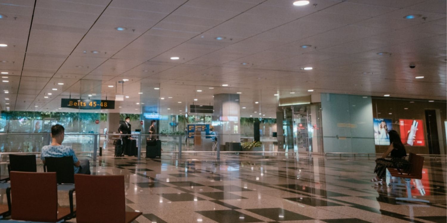 Singapore Changi Airport Terminal 3: Level 1 Public Area, the Arrivals  Level 