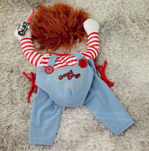 This Chucky Costume Will Give Your Dog A Killer Look For Halloween