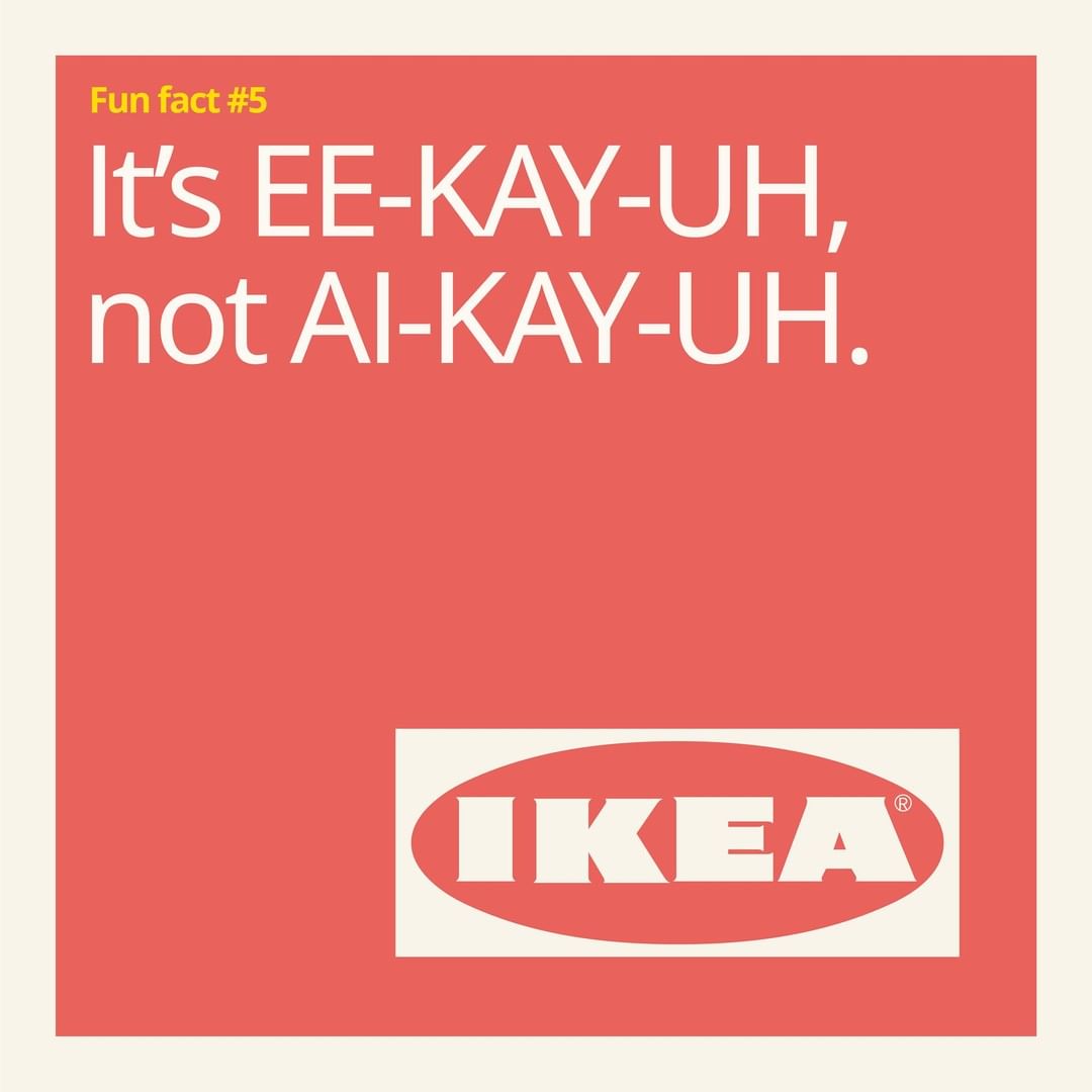 IKEA pronounced 
