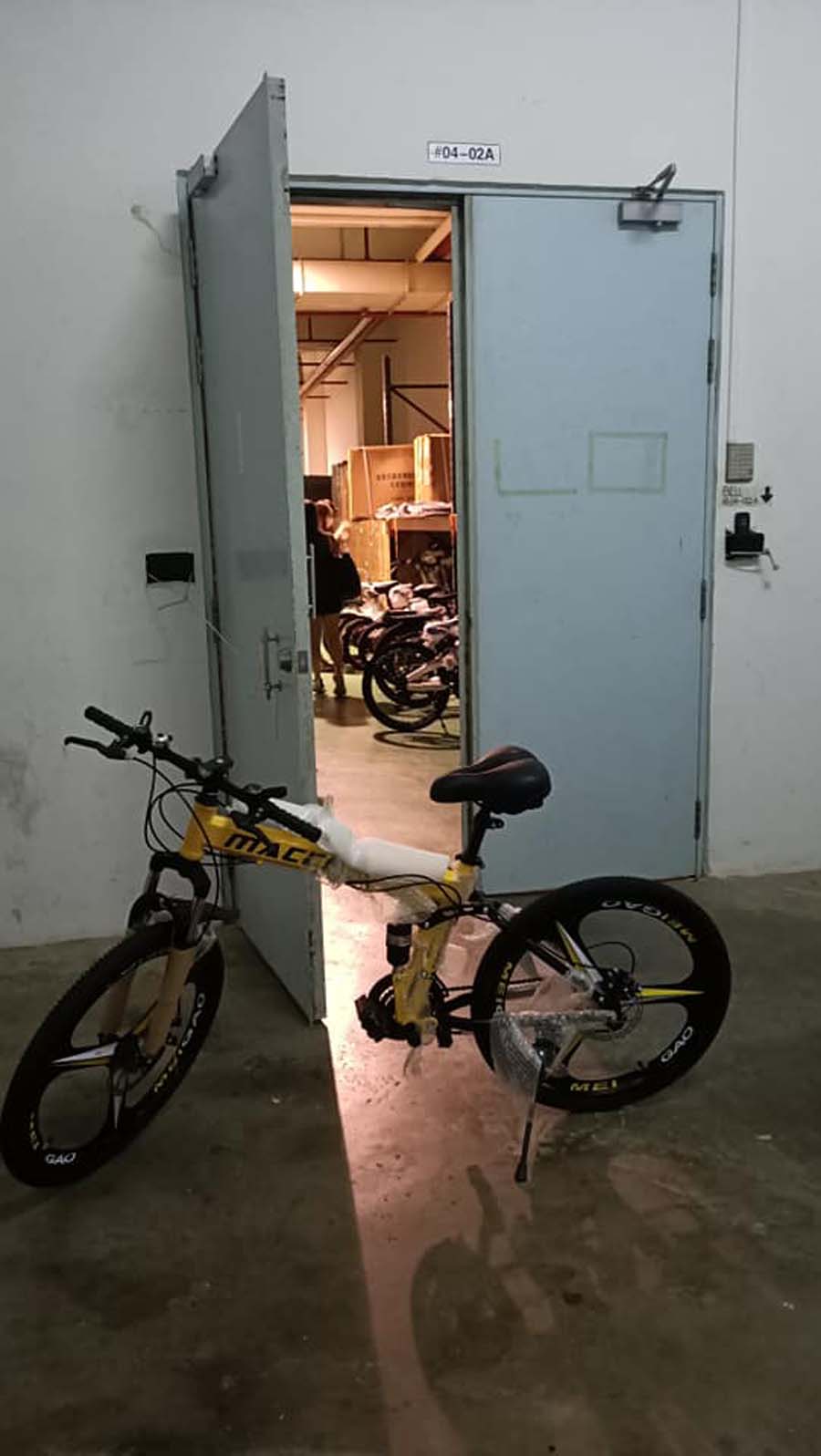 mandai warehouse bike sale 1