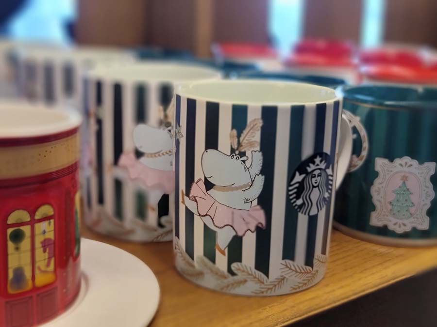 Starbucks Taiwan Has Adorable Hippo, Lion & Platypus Mugs For The