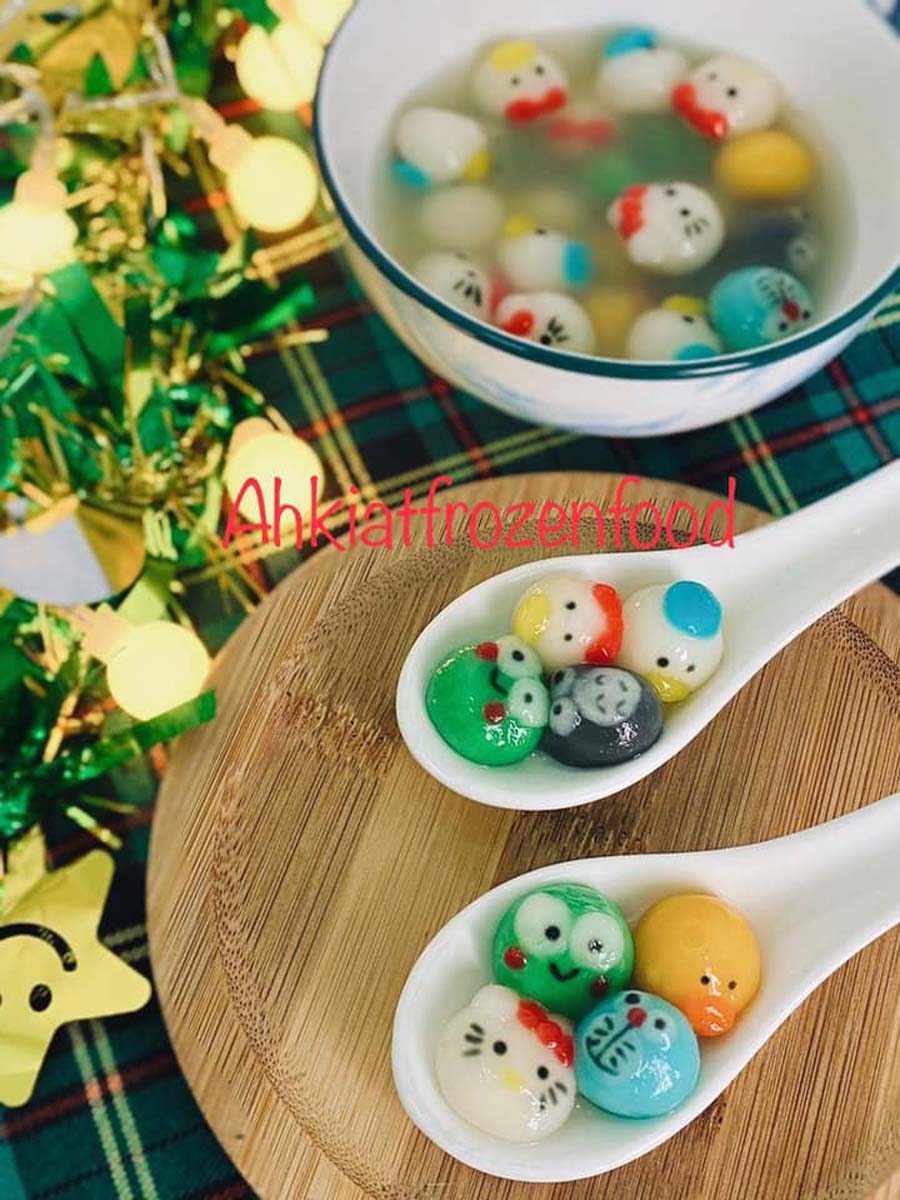 mini cartoon rice balls