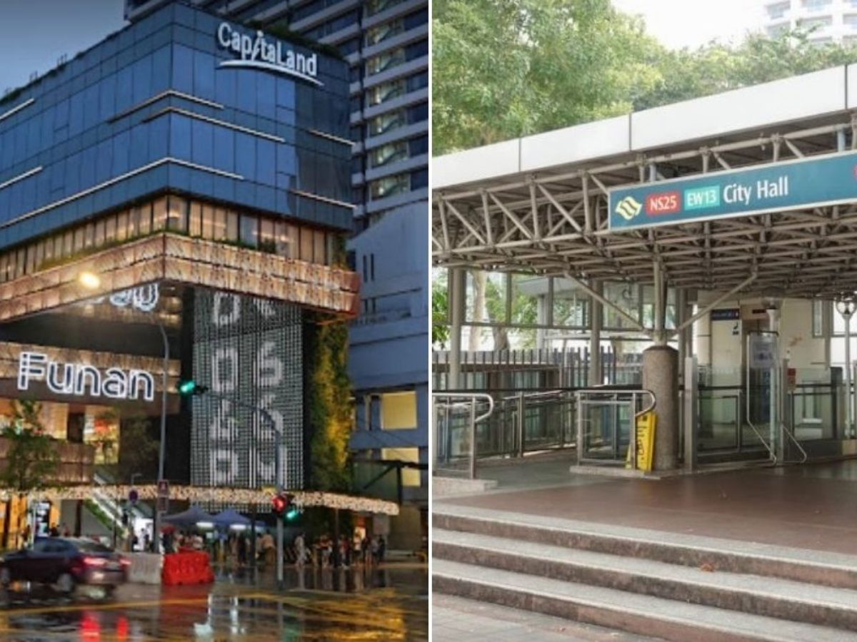 City Hall Mrt Map Funan Mall's Underpass To City Hall Mrt Opens In Dec, Will Shelter  Pedestrians Straight To B2