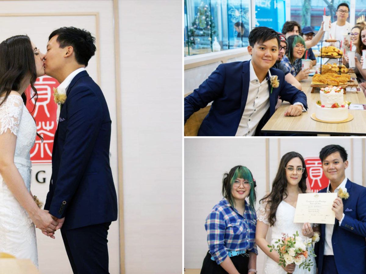 S porean Man Hosts Wedding Reception At Gong Cha Guests