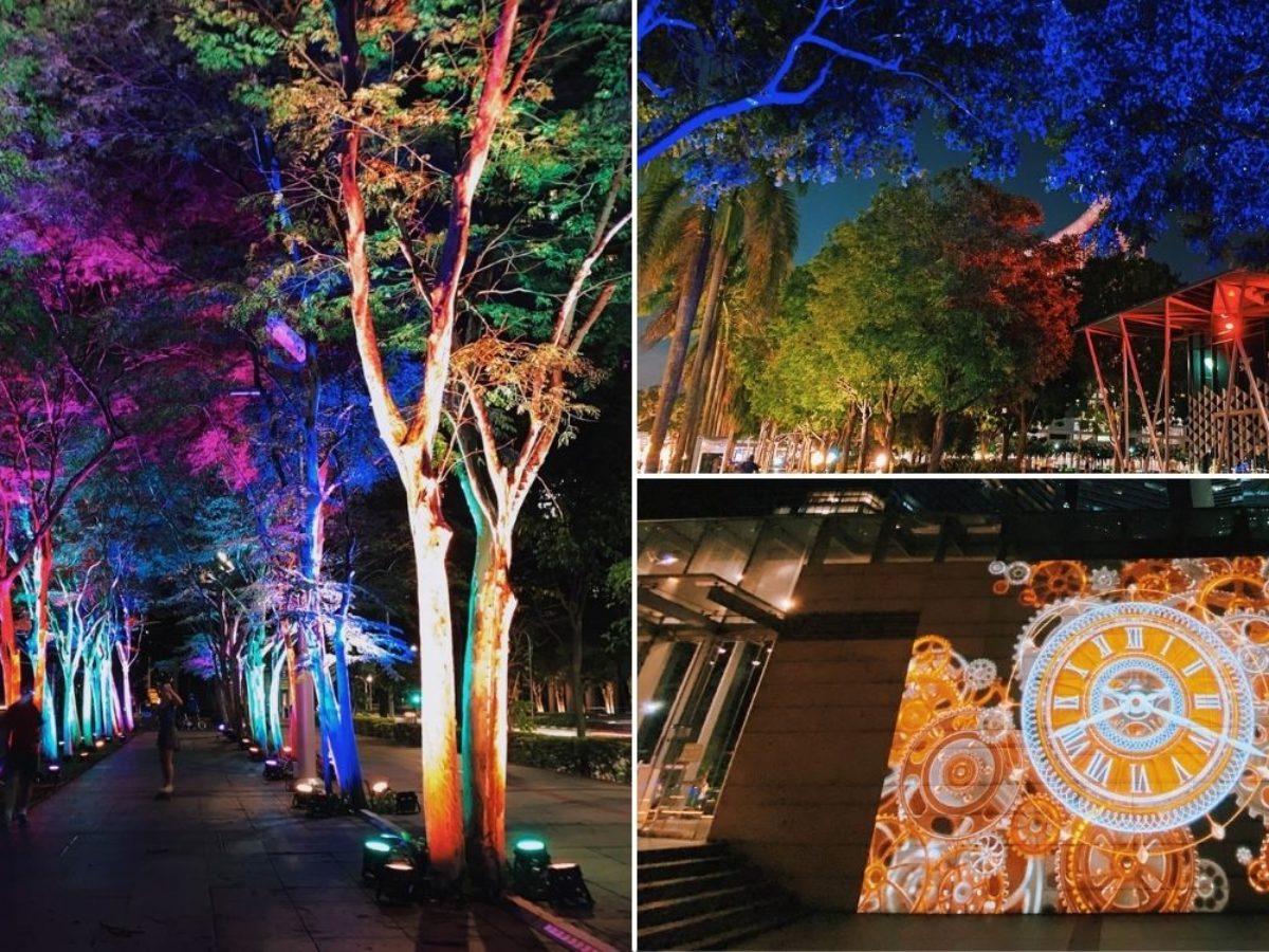 Marina Bay Waterfront Light Displays 