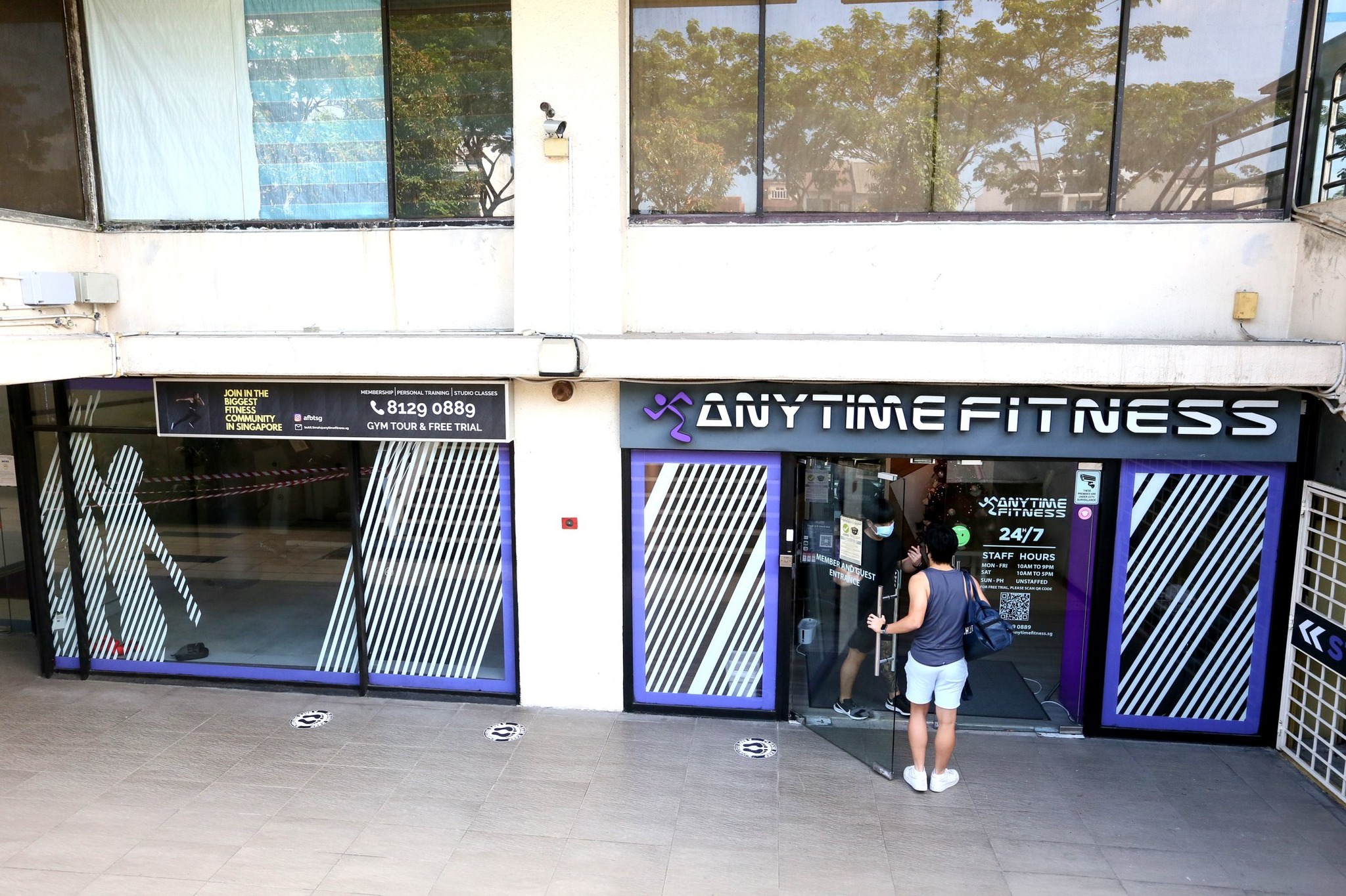 anytime fitness ordered close