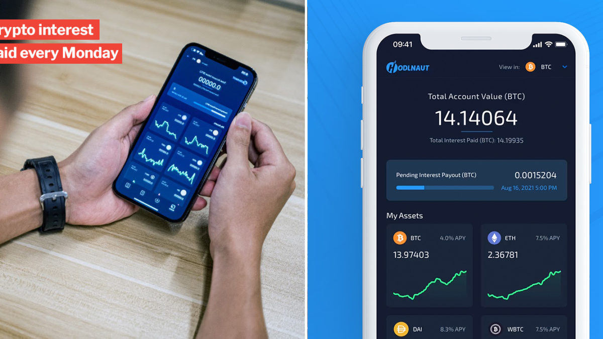 Hodlnaut Crypto App Lets Users Earn Up To 7.46% Bitcoin Interest, Is Safe  For First-Time Investors