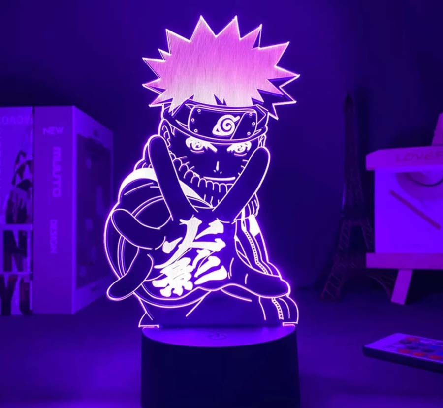 Buy FADDY NATIVE Anime Inspired Anime Team 7 Led Lamp, 16 Color Changing  Anime Night Lamp - Multicolor Online at Low Prices in India - Amazon.in