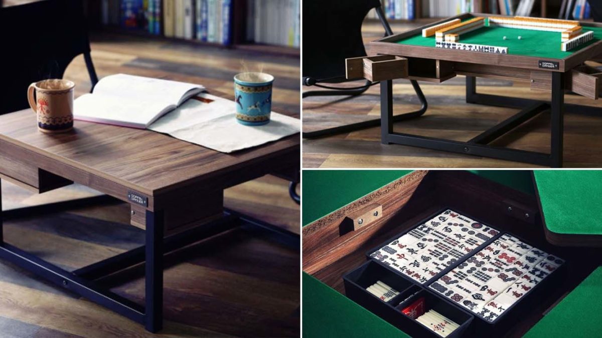 SUPERADRIANME — This beautiful mahjong table set was spotted at