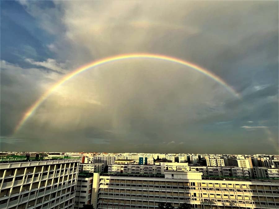 double rainbows new year