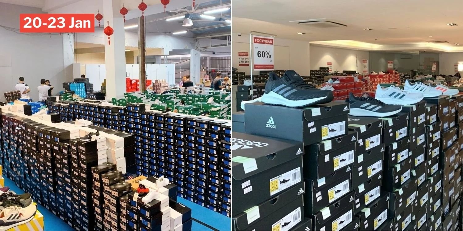 Redhill Warehouse Has Up To 80% Off Adidas & Puma Sportswear Post-CNY