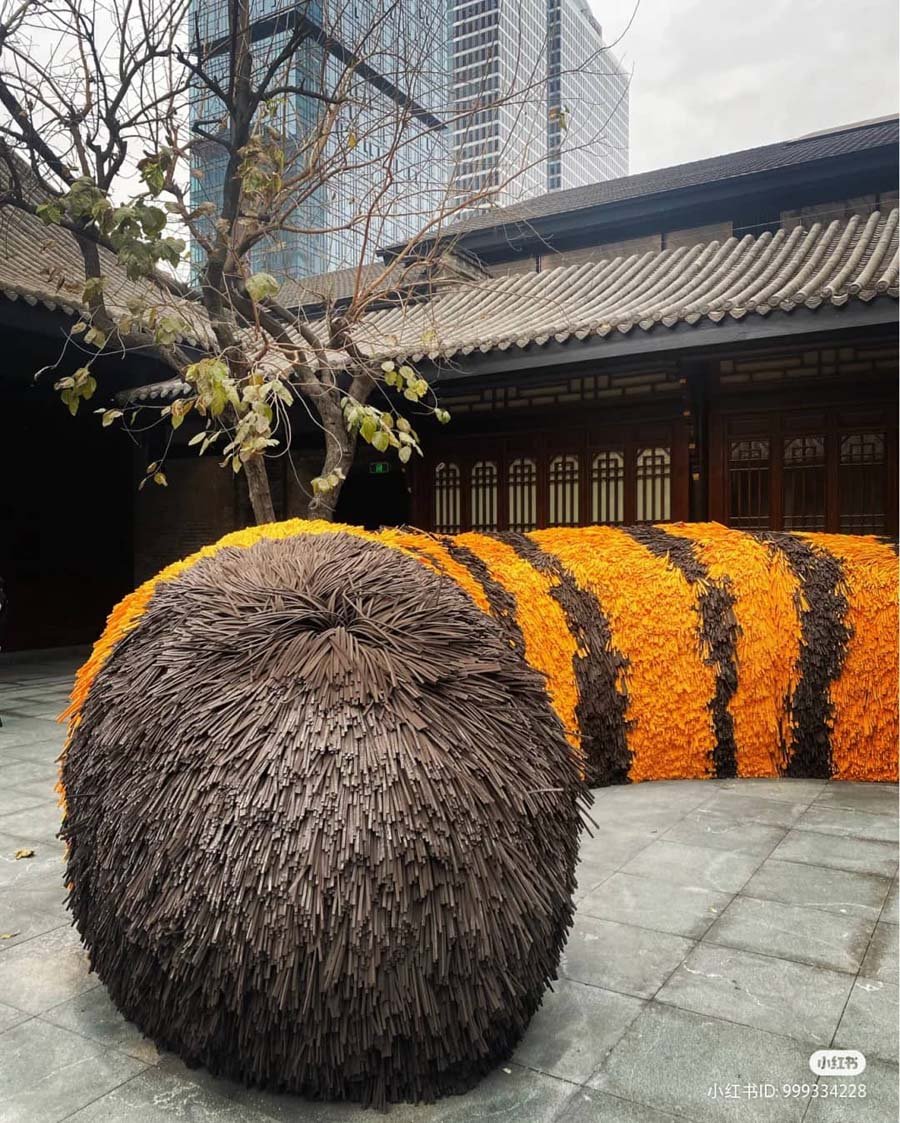 Louis Vuitton Entwines Its New Chinese Flagship Store With A Giant Tiger  Tail – DesignTAXI.com