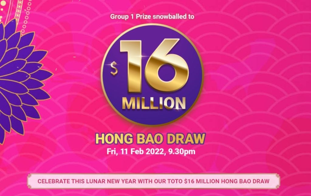 TOTO Hong Bao Jackpot Snowballs To 16M, Punters Start Queueing Days