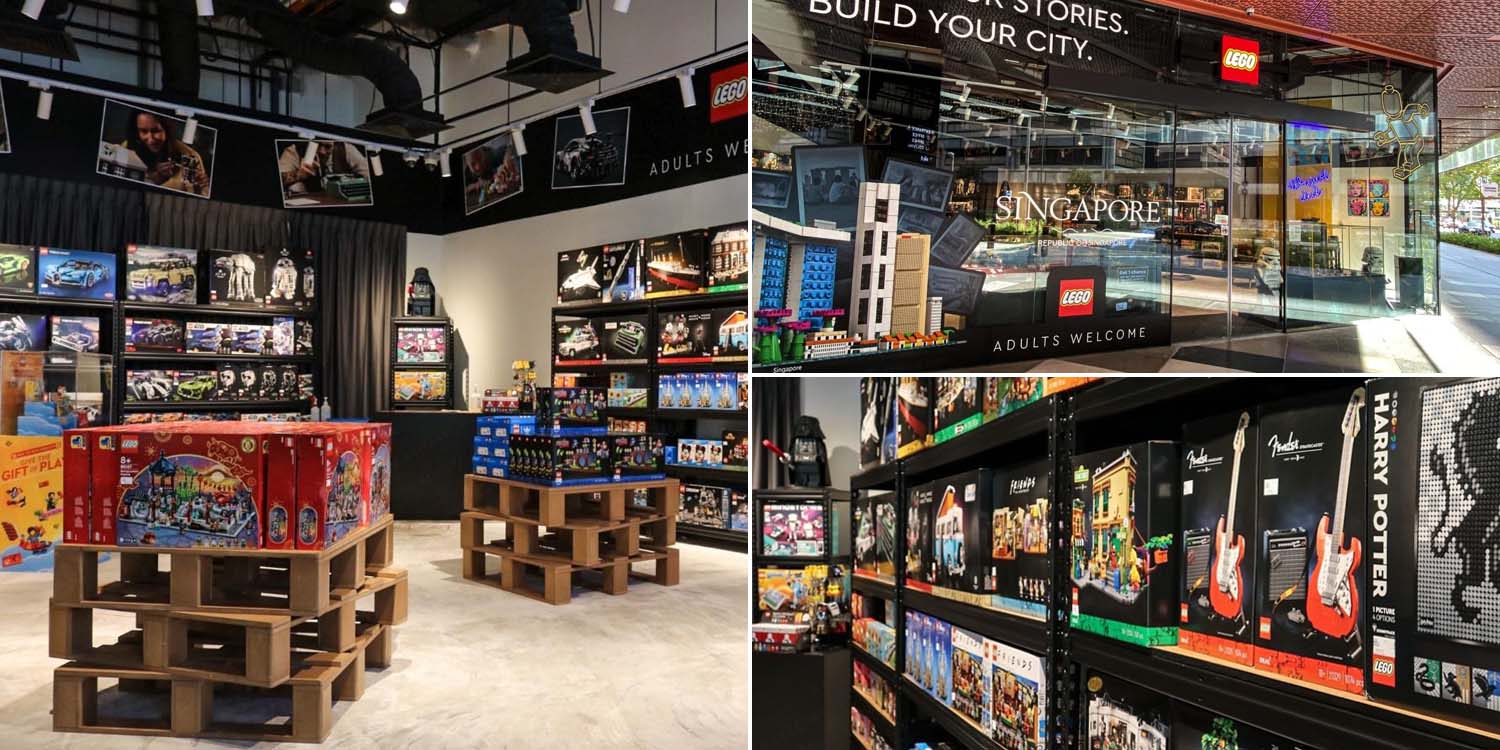 Funan LEGO Store Has Industrial-Themed Interior, With Harry Potter & Star Wars Sets For Adults