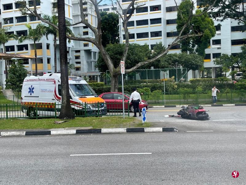 woodlands motorcyclist