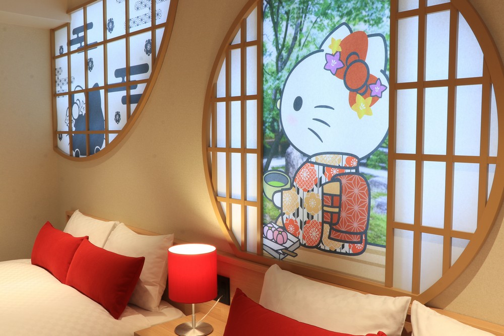 Hello Kitty hotel Kyoto