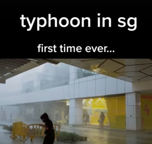 Jurong typhoon