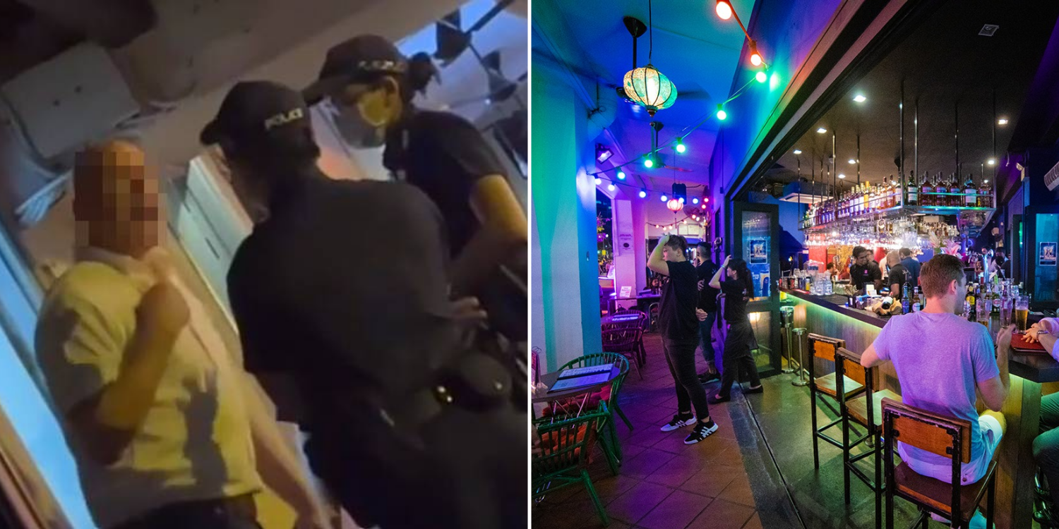 Drunk Man Arrested After Attacking Patrons At Boat Quay Bar, Police Investigating