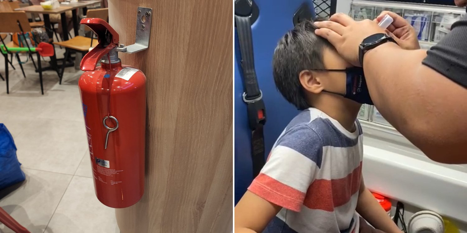 Mother Blames Fire Extinguisher Blunder On Irresponsible Diners & Staff, Calls Out Restaurant Management