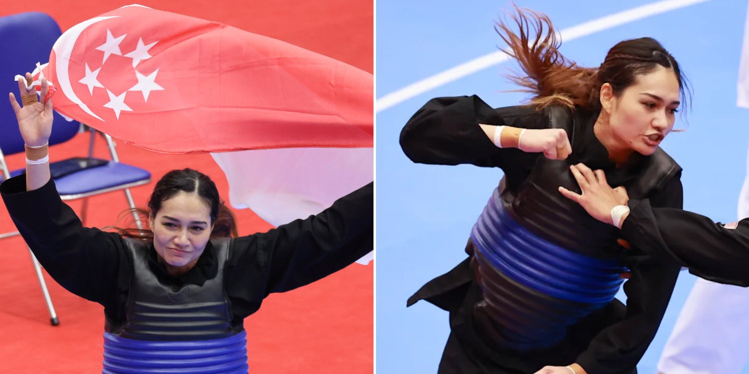 S'pore's Nurul Suhaila Wins Her 1st Silat Gold At SEA Games, Hopes Parents Are Proud