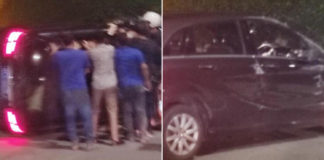 Woman Trapped In Overturned Car At Chinatown, Rescued By Foreign Workers & Motorists
