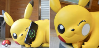 Pikachu Charger Powers Up iPhone Through His Cheek So Don't Chu Worry About Messy Cables