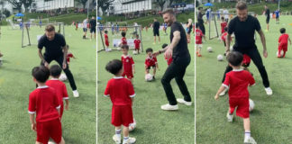 David Beckham Says 'Sorry' To Boy He Accidentally Ignored, Kid Said 'Eh!' To Get His Attention