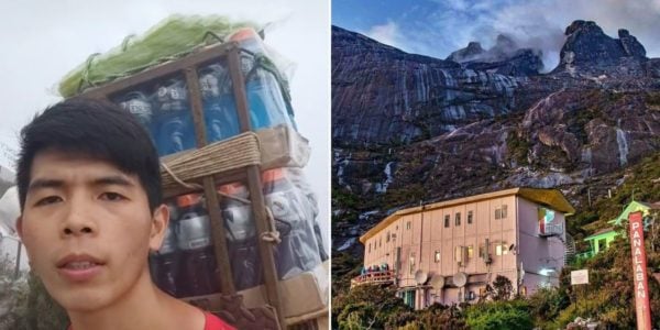 M'sian Porter Earns S$1.57/Kg Carrying Items Up Mount Kinabalu, Netizens Think He Deserves More