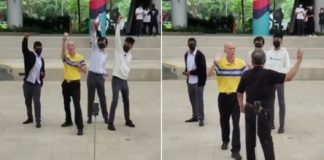 TikTok Sensation Uncle Raymond Stopped Mid-Dance By ITE College West Security, He Calmly Complies