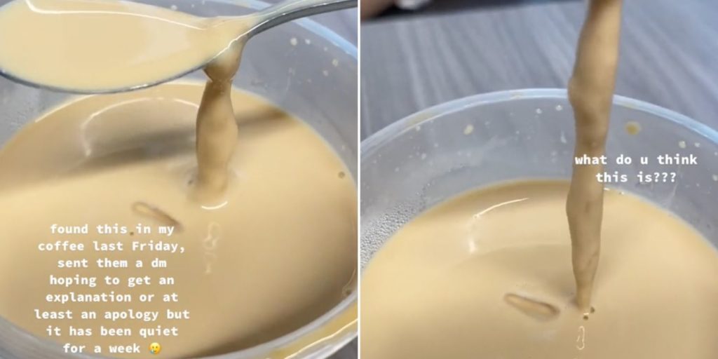 Woman Finds Lumpy Residue In Her Flash Coffee Drink, Company Explains