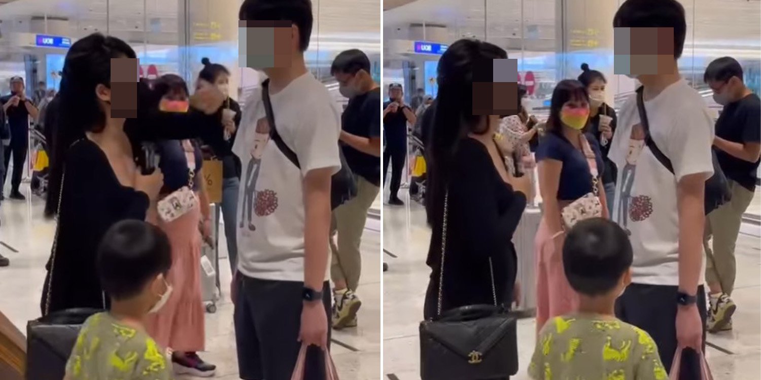 Changi Airport Claims He Took Son image