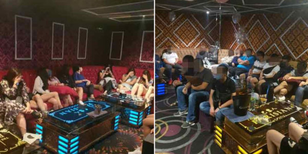 M'sian Police Raid Unlicensed KL Night Club, 85 People Including 3 S'porean Men Investigated