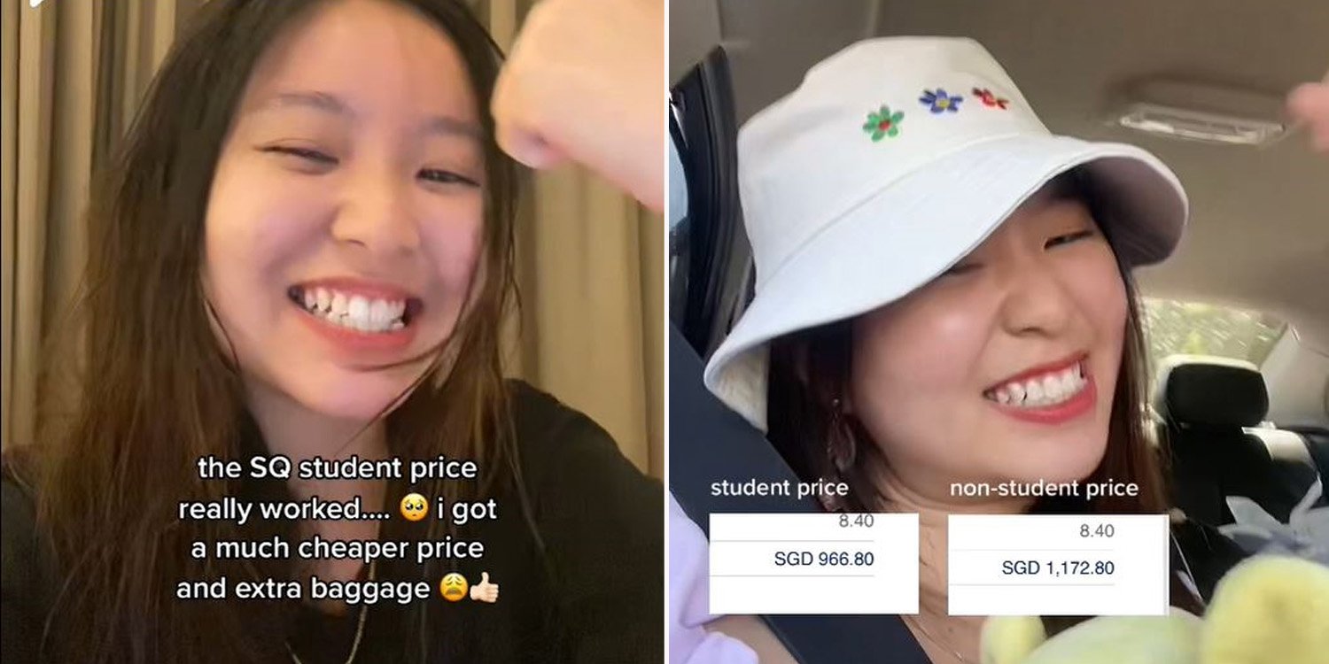 S’pore Woman Uses SIA Student Discount & Saves S$200, Shares Life Hack On TikTok