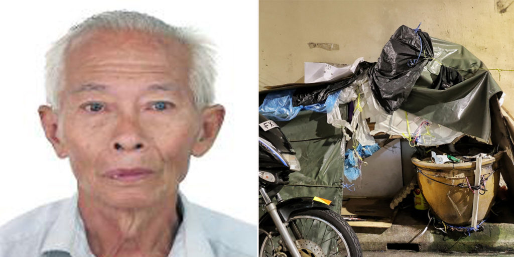 Elderly Man Living In Bras Basah Alley In Critical Condition After