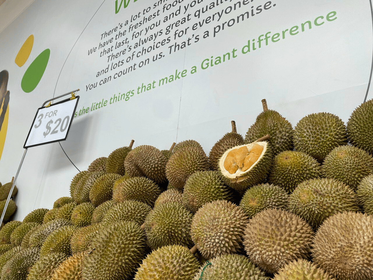 durian sale