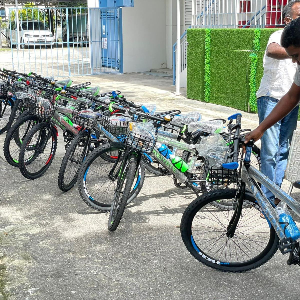 migrant workers bicycle